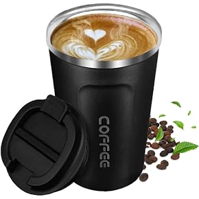 Coffee Mug White and Black
