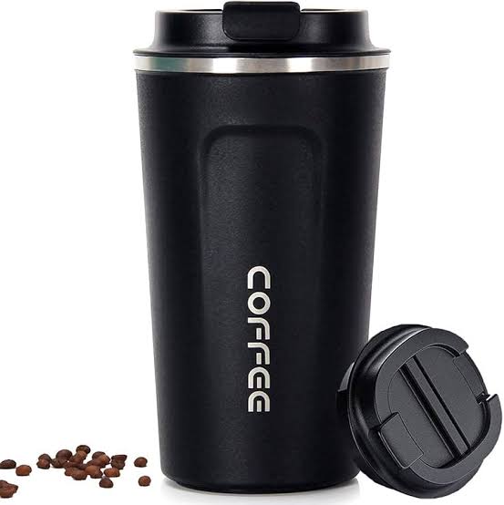 Coffee Mug White and Black