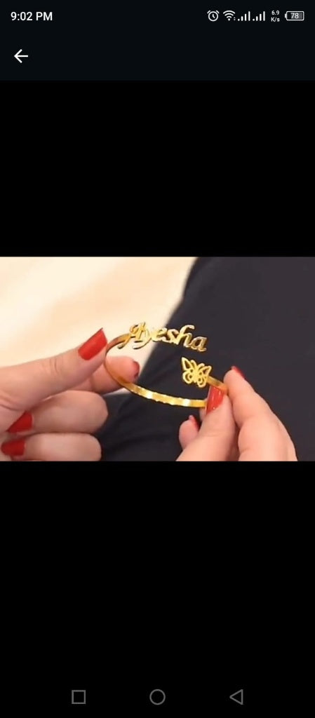 Custmized Jewelry Nackles, Cout Brouch, Kafling (Delivery Available)